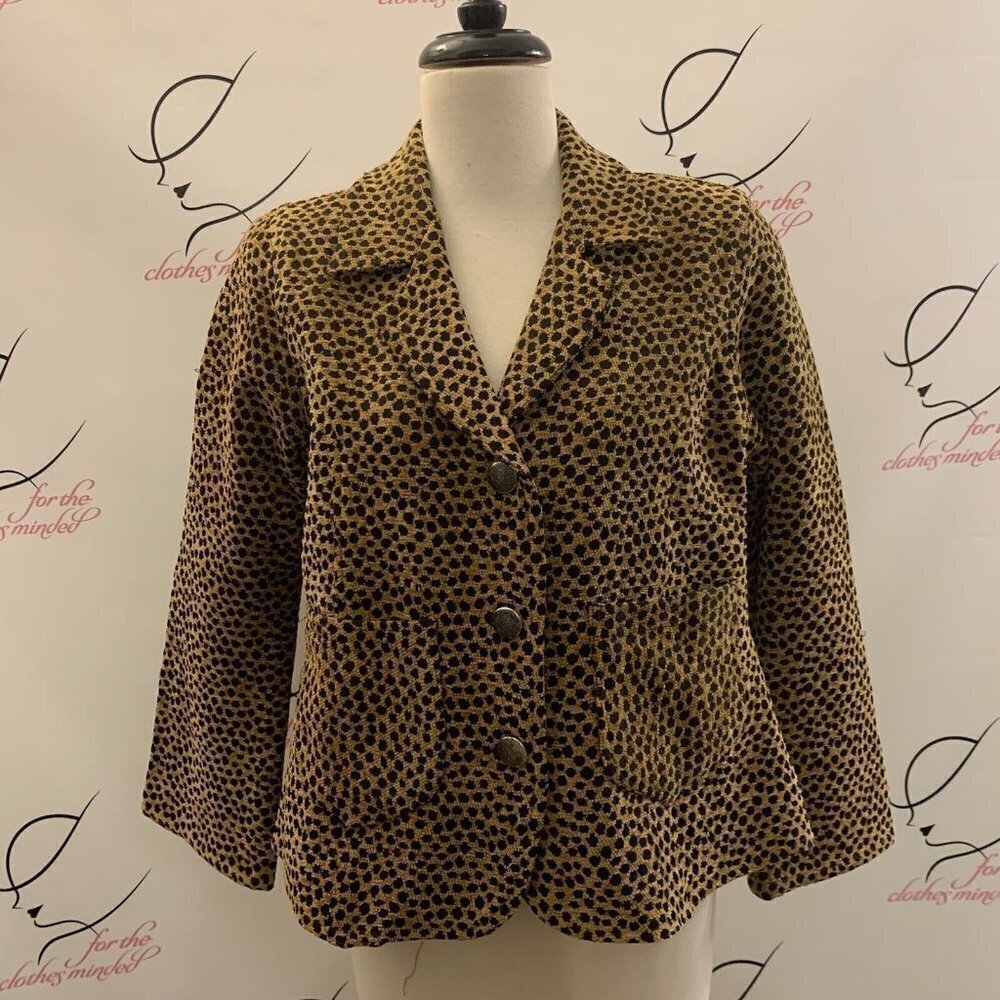 An Indian Summer. Size Medium. Heavy Chenille? Type Jacket. Long Sleeve. DD